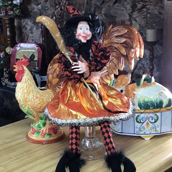 SOLD OUT🧡Halloween WITCH ORANGE 💜💜 - Picture 1 of 1